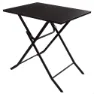Aktive Jardin Metal 70x50x70 Cm Klapptisch, Black, One Size