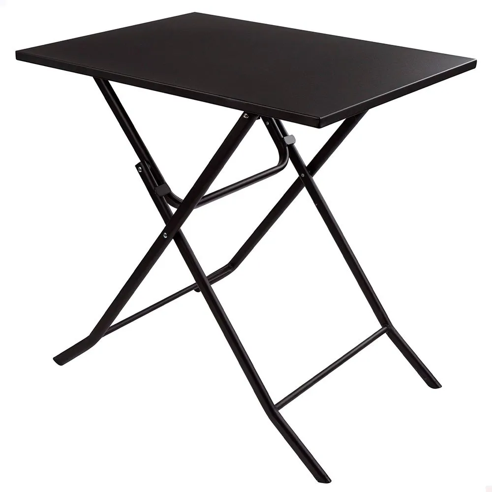 Aktive Jardin Metal 70x50x70 Cm Klapptisch, Black, One Size Aktive Jardin Metal 70x50x70 Cm Klapptisch, Black, One Size