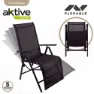 Aktive Klappbare Sonnenliegen Aus Textilen 59x68x108 Cm Refurbished, Black, One Size