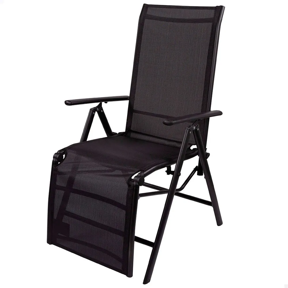 Aktive Klappbare Sonnenliegen Aus Textilen 59x68x108 Cm Refurbished, Black, One Size Aktive Klappbare Sonnenliegen Aus Textilen 59x68x108 Cm Refurbished, Black, One Size