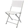 Aktive Klappbarer Gartenstuhl, White, 46 x 55 x 81cm