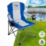 Aktive Klappbarer Sportstuhl 60x58.5x98 Cm, Blue / white, One Size