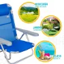 Aktive Klappstuhl 5 Positionen Mit Kissen 60x47x83 Cm, Royal, One Size