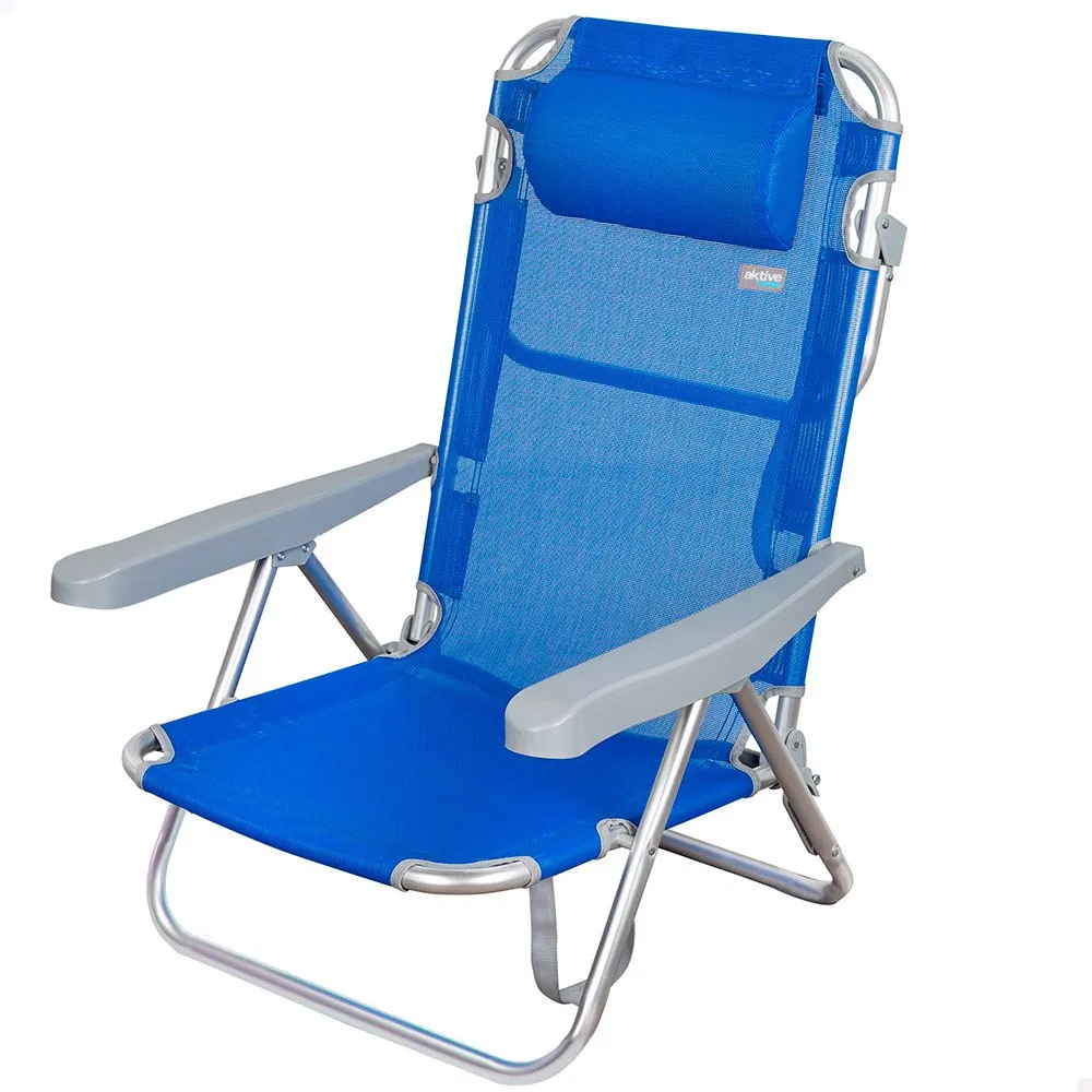 Aktive Klappstuhl 5 Positionen Mit Kissen 60x47x83 Cm, Royal, One Size Aktive Klappstuhl 5 Positionen Mit Kissen 60x47x83 Cm, Royal, One Size