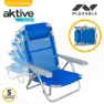 Aktive Klappstuhl 5 Positionen Mit Kissen 60x47x83 Cm unisex, Royal, One Size