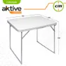 Aktive Klapptisch 80x60x70 Cm unisex, White, One Size
