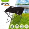 Aktive Klapptisch Aus Textil 61x53x51 Cm, Black, One Size