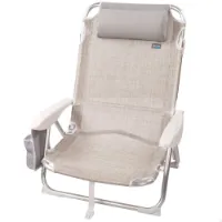 Aktive Mehrpositions-faltbarer Strandstuhl Aus Aluminium Refurbished unisex Aktive Mehrpositions-faltbarer Strandstuhl Aus Aluminium Refurbished unisex
