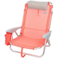 Aktive Mehrpositions-strandklappstuhl Mit Kissen Aktive Mehrpositions-strandklappstuhl Mit Kissen