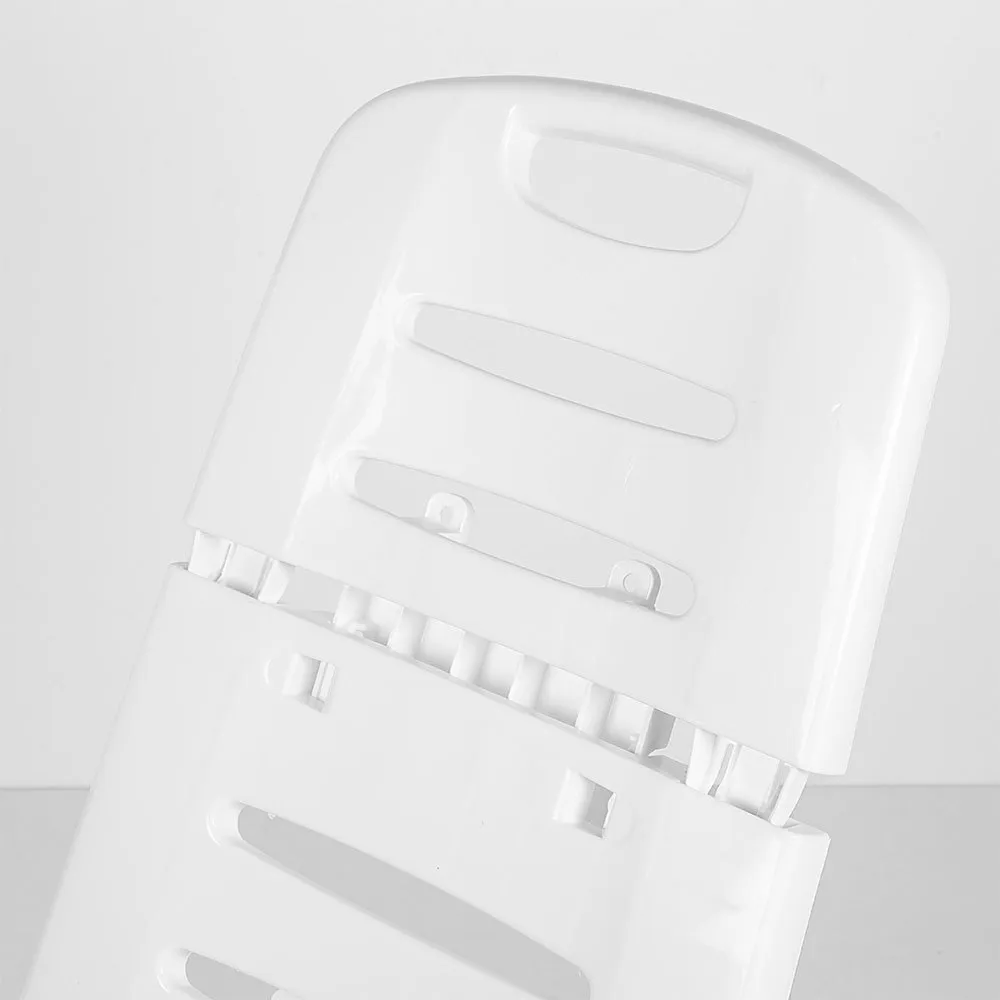 Aktive Niedriger Klappstuhl Aus Aluminium Mit Rollen, White / grey, 101 x 41 x 42cm Aktive Niedriger Klappstuhl Aus Aluminium Mit Rollen, White / grey, 101 x 41 x 42cm