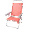Aktive Niedriger Strandliegestuhl Aus Aluminium, Coral, One Size