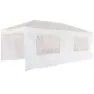 Aktive Polyester Faltzelt 300x600x260 Cm unisex, White, One Size