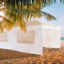 Aktive Polyester Faltzelt 300x600x260 Cm unisex, White, One Size