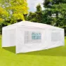 Aktive Polyester Faltzelt 300x600x260 Cm unisex, White, One Size