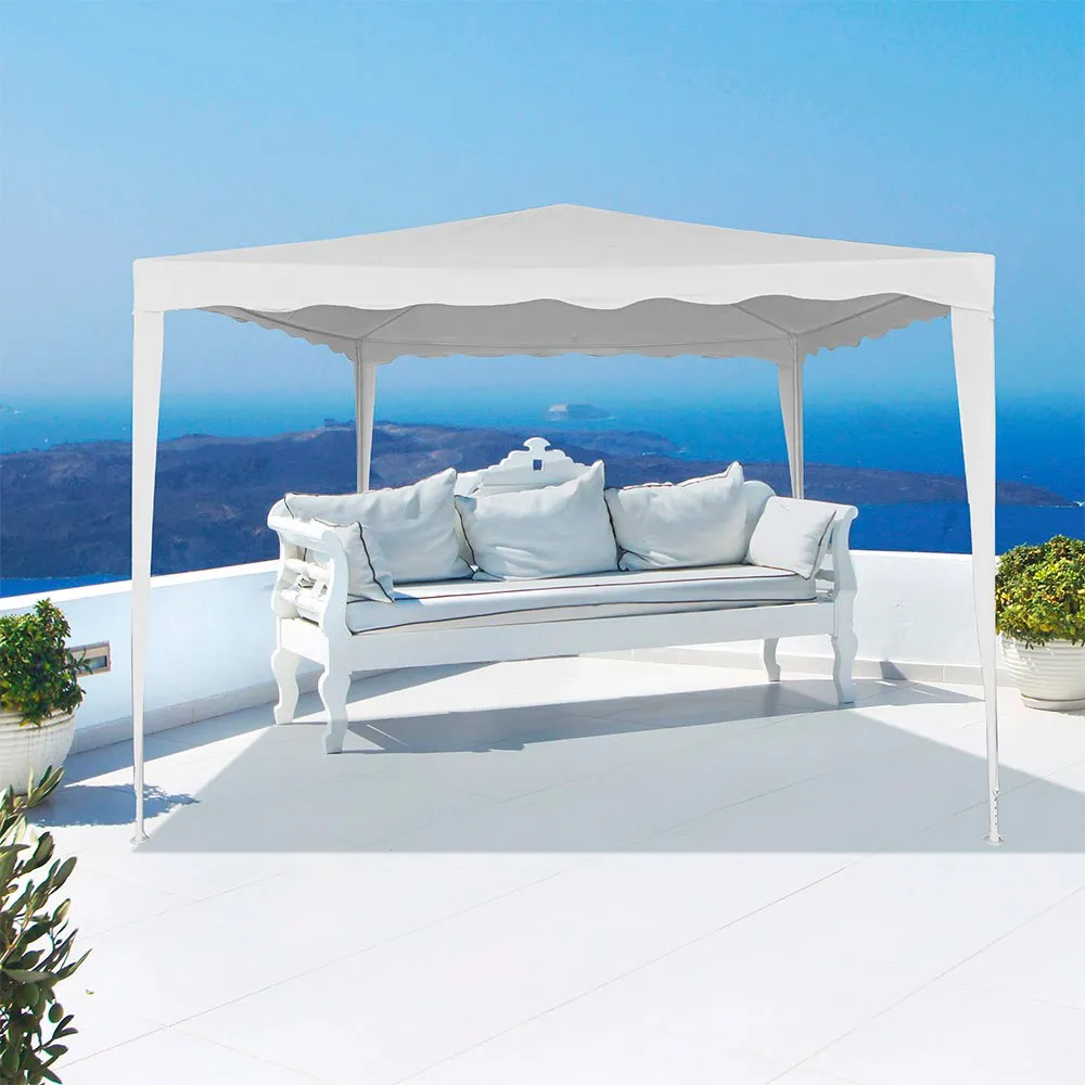 Aktive Quadratischer Pavillon 300x300x250 Cm, White, One Size Aktive Quadratischer Pavillon 300x300x250 Cm, White, One Size
