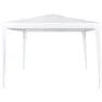 Aktive Quadratischer Pavillon Aus Kunststoff 300x300x250 Cm, White, One Size