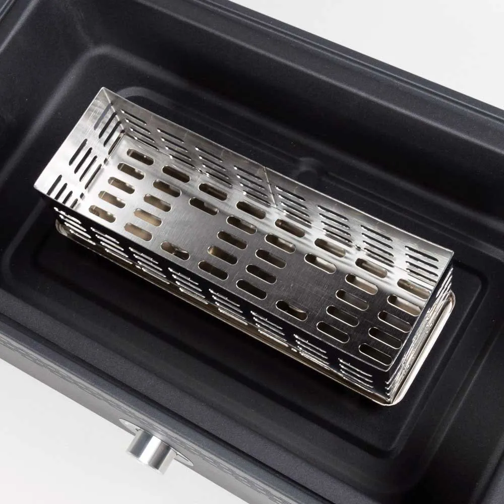 Aktive Rauchfreier Rechteckiger Grill, Black, 42 x 23cm Aktive Rauchfreier Rechteckiger Grill, Black, 42 x 23cm
