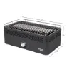 Aktive Rauchfreier Rechteckiger Grill, Black, 42 x 23cm