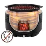 Aktive Rauchfreier Rundgrill, Black, 31cm