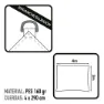 Aktive Rechteckige Markise 200x300 Cm, White, One Size