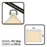 Aktive Rechteckige Markise 300x400 Cm unisex, Beige, One Size