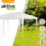 Aktive Rechteckiger Pavillon Aus Kunststoff 300x600x255 Cm Refurbished, White, One Size