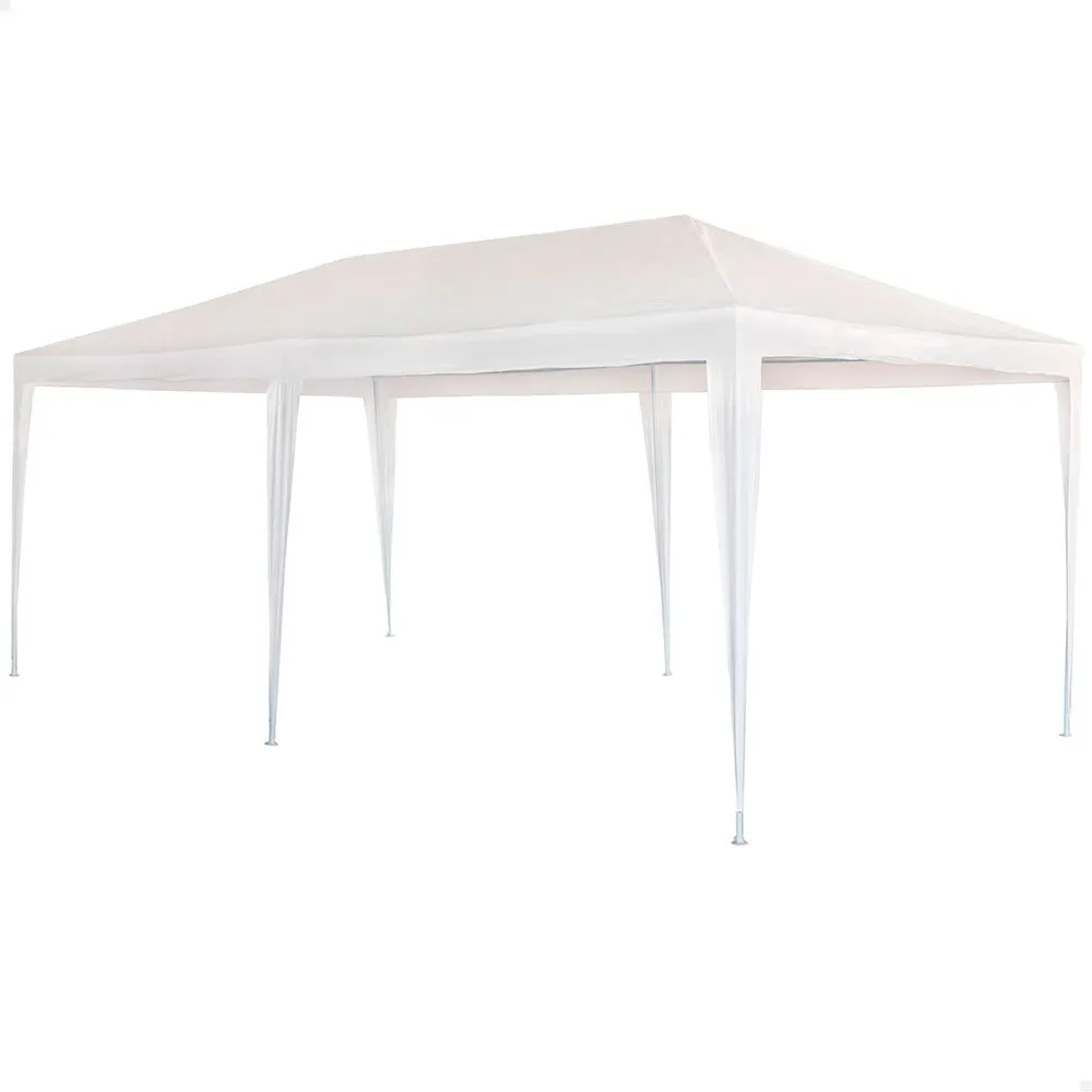 Aktive Rechteckiger Pavillon Aus Kunststoff 300x600x255 Cm, White, One Size Aktive Rechteckiger Pavillon Aus Kunststoff 300x600x255 Cm, White, One Size