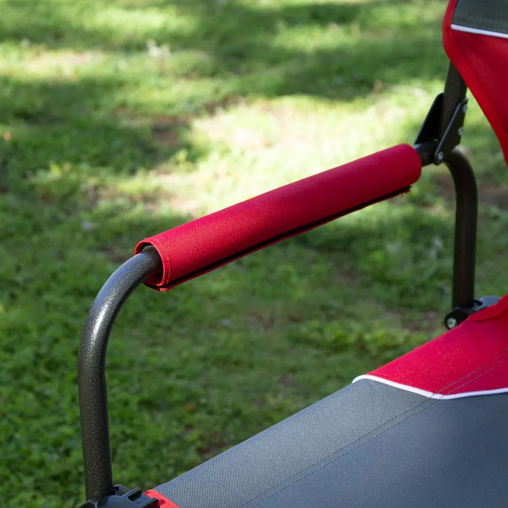 Aktive Regiestuhl 57x49x92 Cm, Grey / red, One Size Aktive Regiestuhl 57x49x92 Cm, Grey / red, One Size
