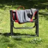Aktive Regiestuhl 57x49x92 Cm, Grey / red, One Size
