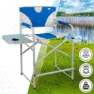 Aktive Regiestuhl Xl, Blue / white, 60 x 57 x 103cm