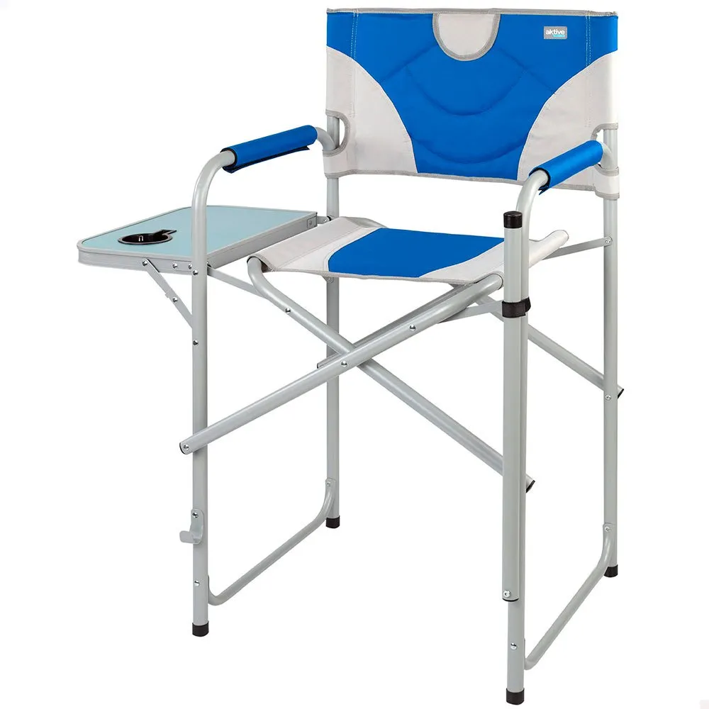Aktive Regiestuhl Xl, Blue / white, 60 x 57 x 103cm Aktive Regiestuhl Xl, Blue / white, 60 x 57 x 103cm