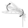 Aktive Roma 300 Cm Sonnenschirm, Grey, One Size