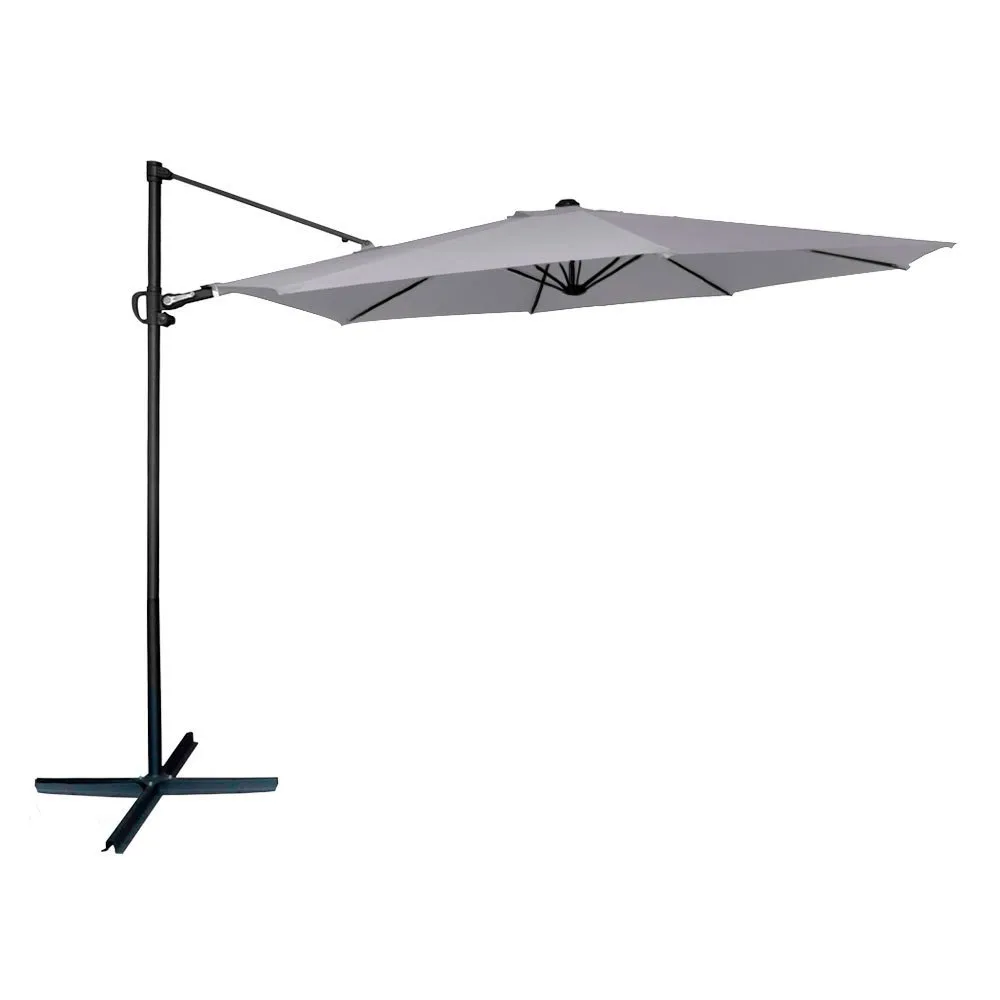 Aktive Roma 300 Cm Sonnenschirm, Grey, One Size Aktive Roma 300 Cm Sonnenschirm, Grey, One Size