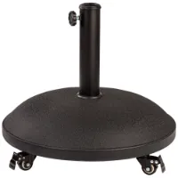 Aktive Runder Beton-schirmständer Mit Rollen Refurbished unisex Aktive Runder Beton-schirmständer Mit Rollen Refurbished unisex