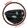 Aktive Runder Holzkohlegrill 36 Cm, Black, One Size