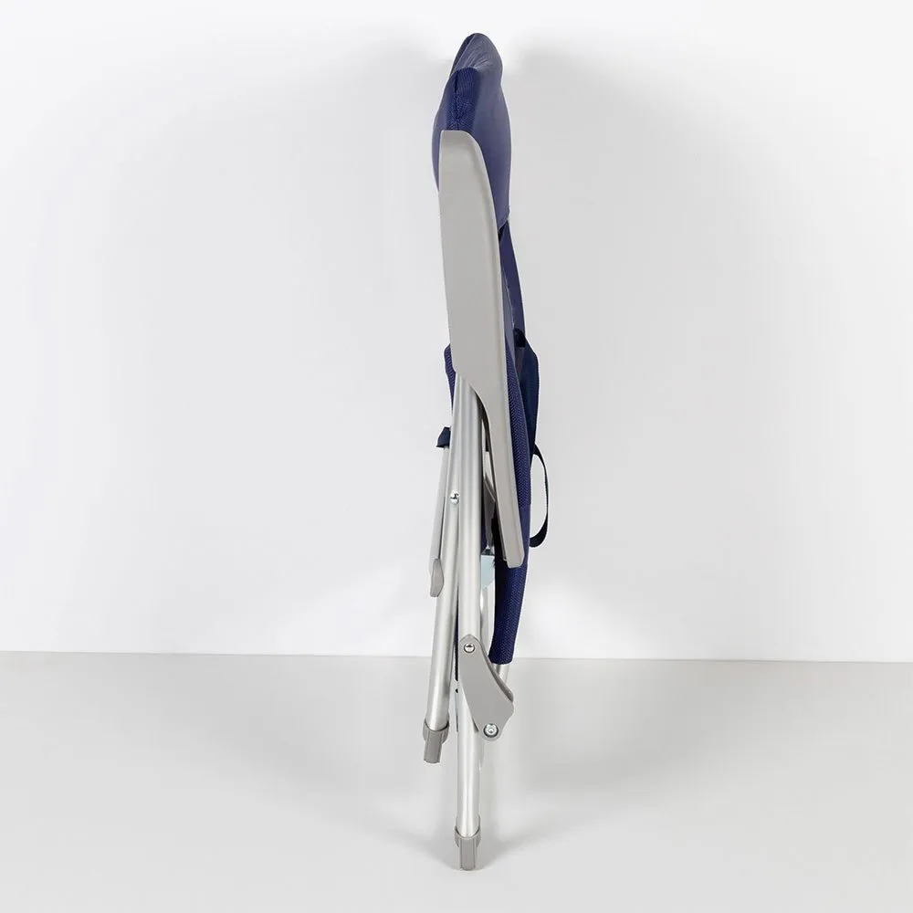 Aktive Slim Aluminium Mehrfach Verstellbarer Klappstuhl 61x60x89 Cm Aktive Slim Aluminium Mehrfach Verstellbarer Klappstuhl 61x60x89 Cm