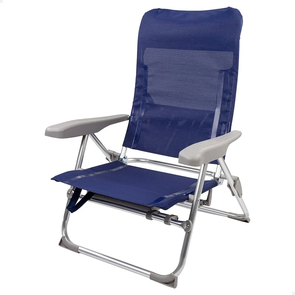 Aktive Slim Aluminium Mehrfach Verstellbarer Klappstuhl 61x60x89 Cm Aktive Slim Aluminium Mehrfach Verstellbarer Klappstuhl 61x60x89 Cm