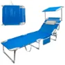Aktive Sonnenliegen 188x58x30 Cm, Blue, One Size