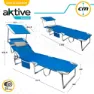 Aktive Sonnenliegen 188x58x30 Cm, Blue, One Size