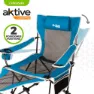 Aktive Sonnenliegen 62x168x95 Cm, Black, One Size