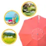 Aktive Sonnenschirm D220 Uv50 unisex, Coral, One Size