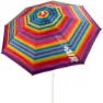 Aktive Sonnenschirm Mit Belüftung Und Uv50-schutz 200 Cm, Multicolor stripes, One Size