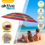Aktive Sonnenschirm Mit Belüftung Und Uv50-schutz 200 Cm, Multicolor stripes, One Size