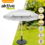 Aktive Sonnenschirm Mit Rundem Sockel Aus Polyresin 38-48 Mm, Black, 49 x 33cm