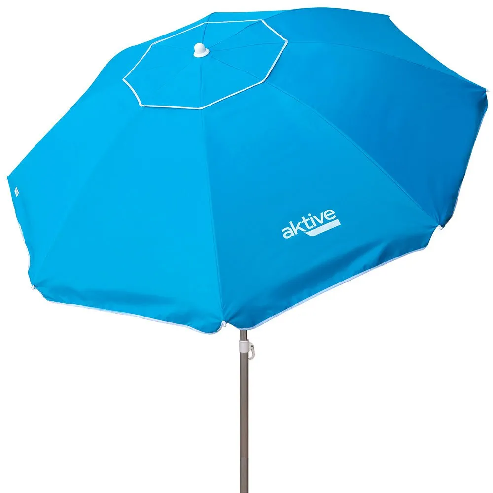Aktive Sonnenschirm Mit Uv50-schutz 200 Cm, Blue, One Size Aktive Sonnenschirm Mit Uv50-schutz 200 Cm, Blue, One Size