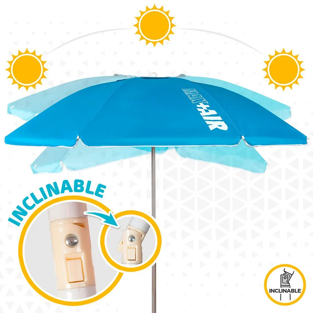 Aktive Sonnenschirm Uv50 Schutz 220 Cm, Blue, One Size Aktive Sonnenschirm Uv50 Schutz 220 Cm, Blue, One Size