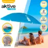 Aktive Sonnenschirm Uv50 Schutz 220 Cm, Blue, One Size