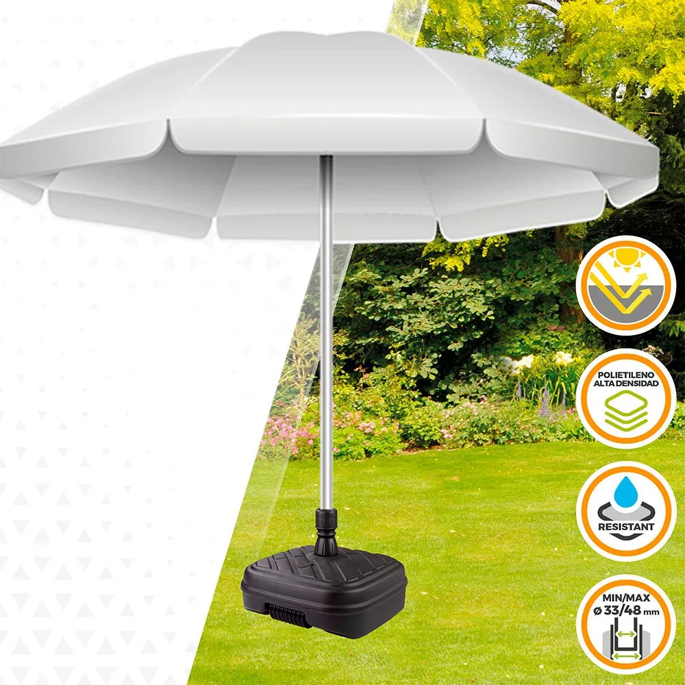 Aktive -sonnenschirmständer 42kg 57x56x40 Cm unisex, Black, One Size Aktive -sonnenschirmständer 42kg 57x56x40 Cm unisex, Black, One Size