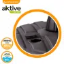 Aktive -sonnenschirmständer 42kg 57x56x40 Cm unisex, Black, One Size