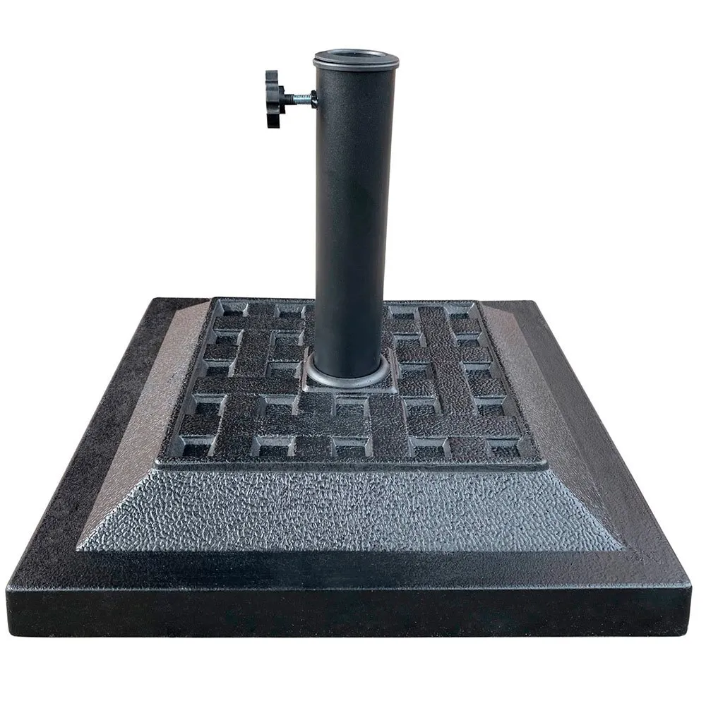 Aktive Ständer Aus Polyresin Für Quadratischen Sonnenschirm, Black, One Size Aktive Ständer Aus Polyresin Für Quadratischen Sonnenschirm, Black, One Size
